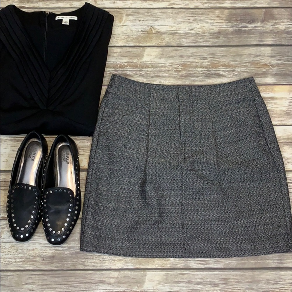 Cute Ann Taylor Tweed Look skirt - Sz 0 - EUC